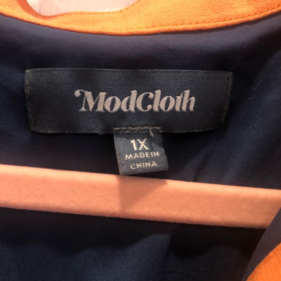 EUC ModCloth Succulent Dress Size 1X - Picture 5 of 10